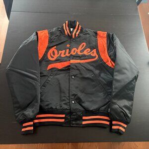 Vintage Mens Starter Baltimore Orioles Baseball Jacket Size Medium